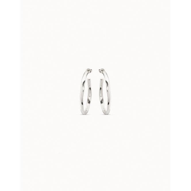 Ohmmm.. Silver Metal EarringsUNOde50PEN0419MTL0000U