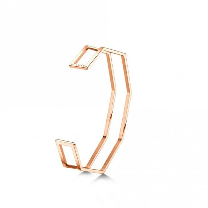Okto Double Bracciale Rose Gold Medium Bangle OB18RG002M