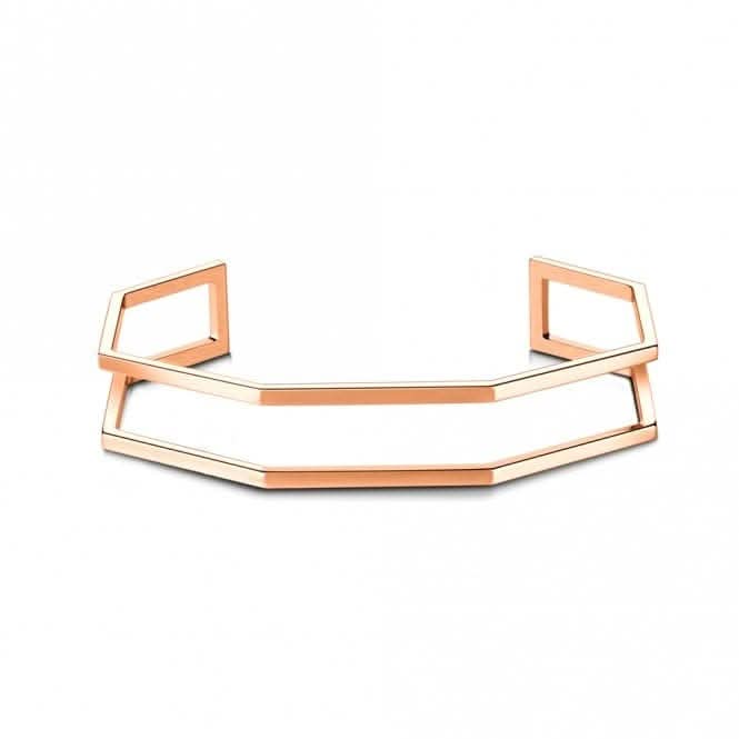 Okto Double Bracciale Rose Gold Medium Bangle OB18RG002M
