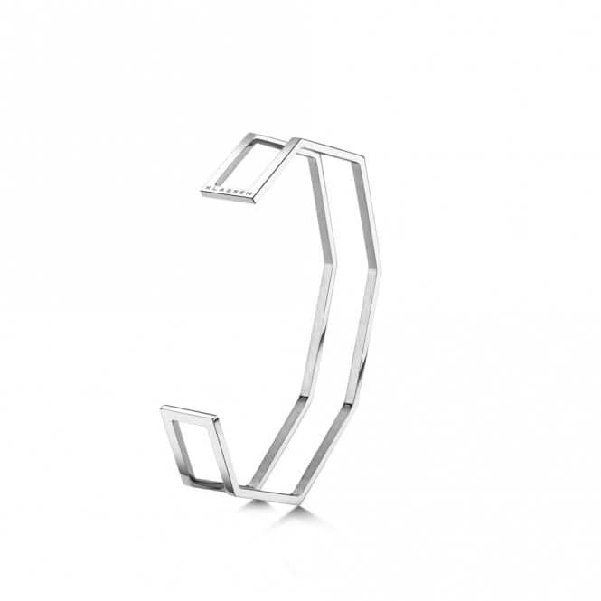 Okto Double Bracciale Silver Medium Bangle OB18SR002M