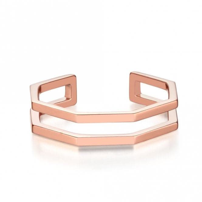 Okto Double Rose Gold Small Ring OR18RG001S