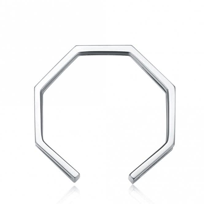 Okto Double Silver M/L Ring OR18SR001M