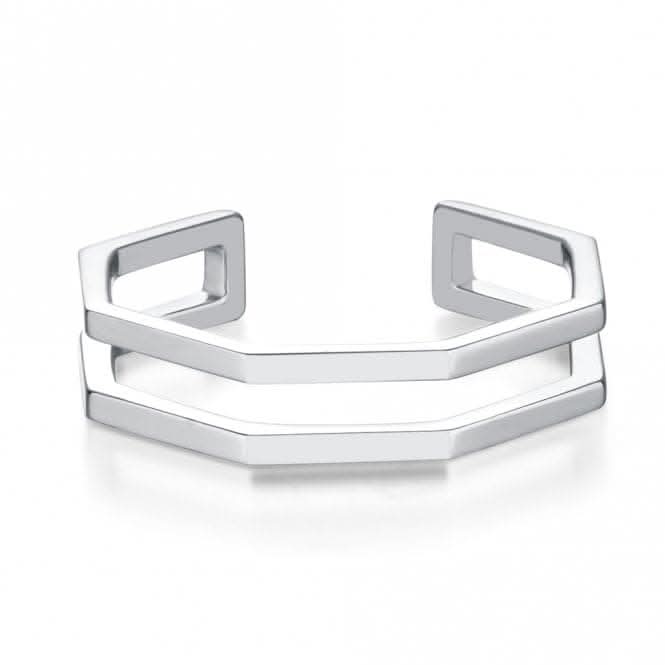 Okto Double Silver M/L Ring OR18SR001M