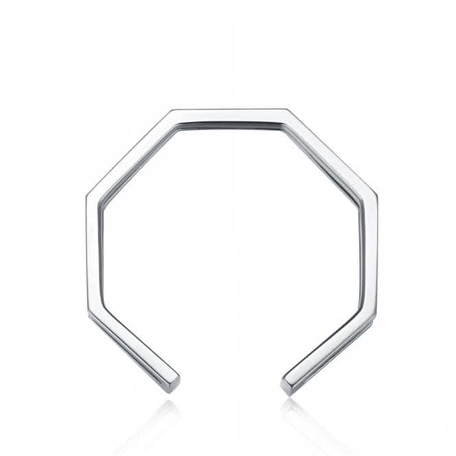 Okto Double Silver Small Ring OR18SR001S