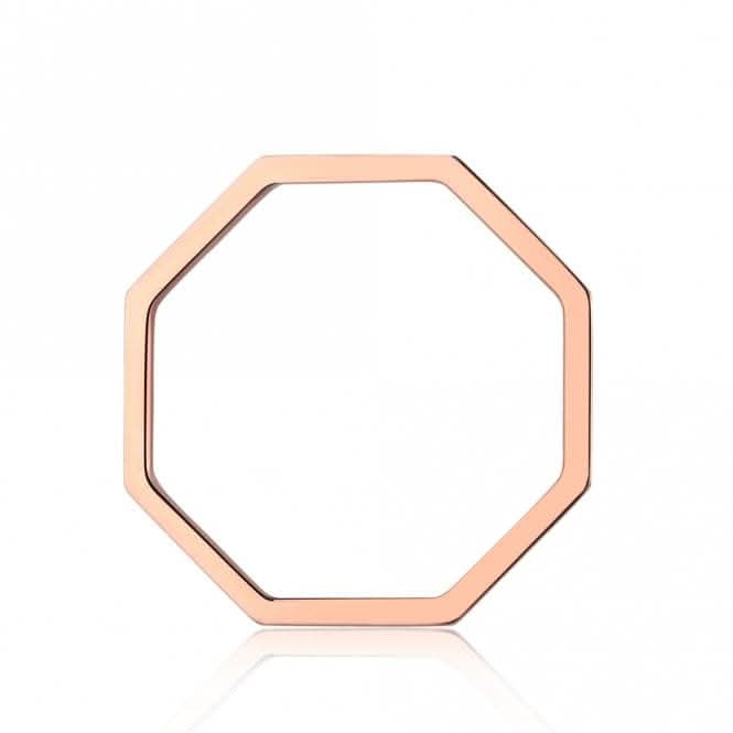 Okto Fino Rose Gold Medium Ring OR18RG004M