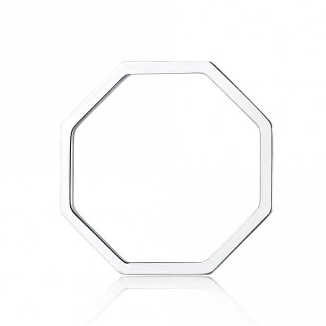 Okto Fino Silver Medium Ring OR18SR004M