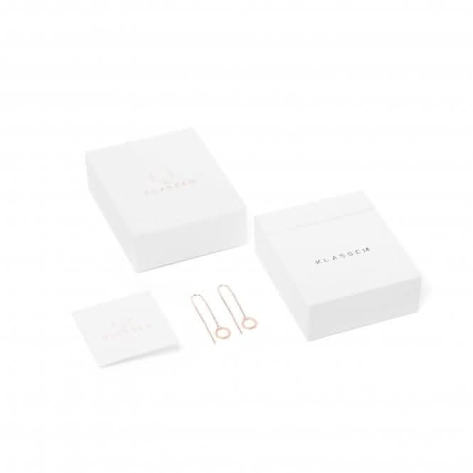 Okto Fountain Rose Gold Stud Earring OE18RG005UKLASSE14OE18RG005U