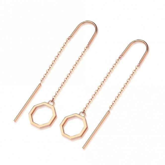 Okto Fountain Rose Gold Stud Earring OE18RG005U
