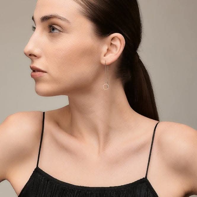 Okto Fountain Silver Earring OE18SR005U