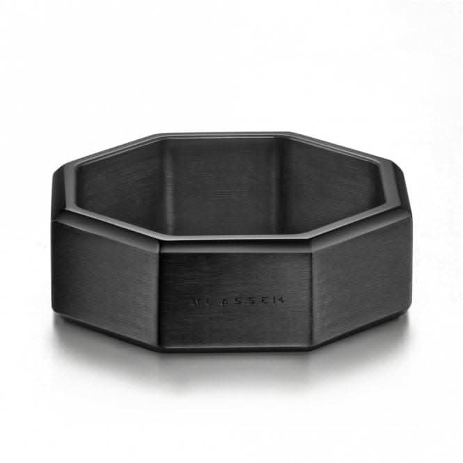 Okto Man Black Medium Ring JOR19BK005M