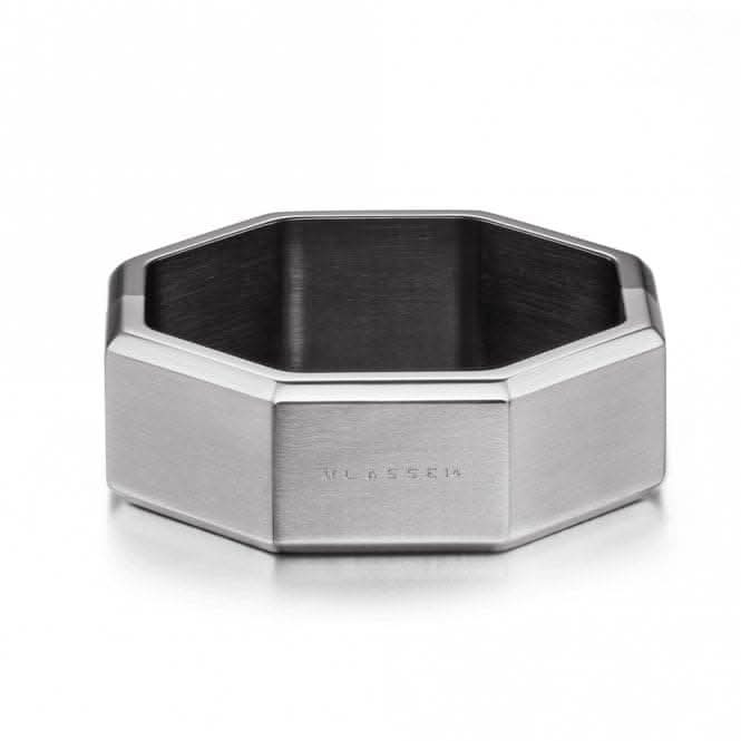 Okto Man Black & Silver Medium Ring JOR19BS005M