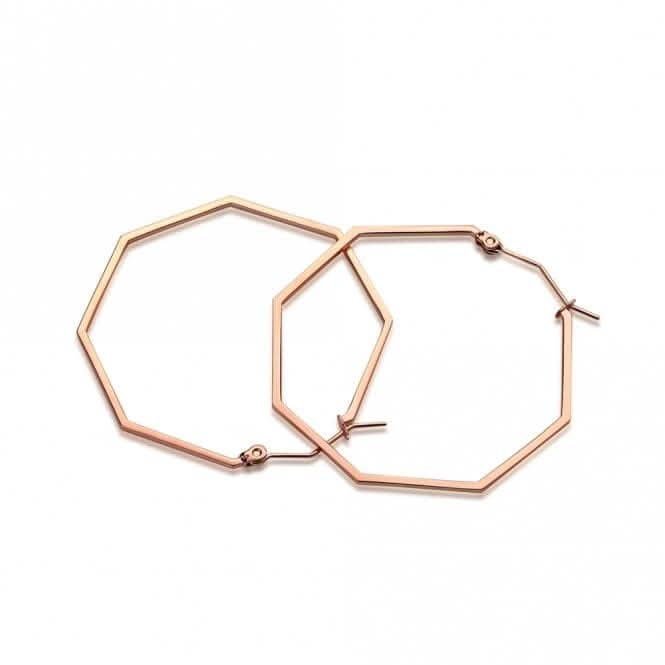 Okto Rose Gold Large Hoop Earring OE18RG001LKLASSE14OE18RG001L