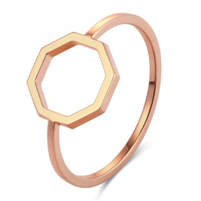 Okto Rose Gold Large Ring OR18RG003LKLASSE14OR18RG003L