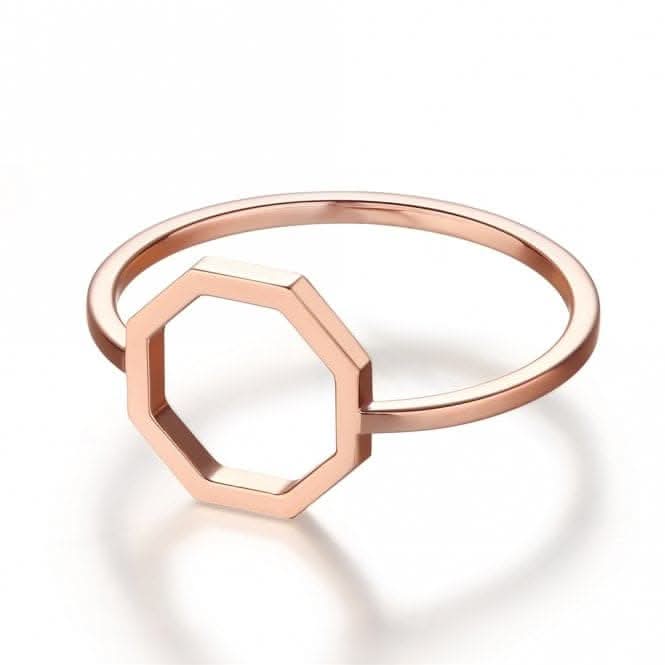 Okto Rose Gold Large Ring OR18RG003L