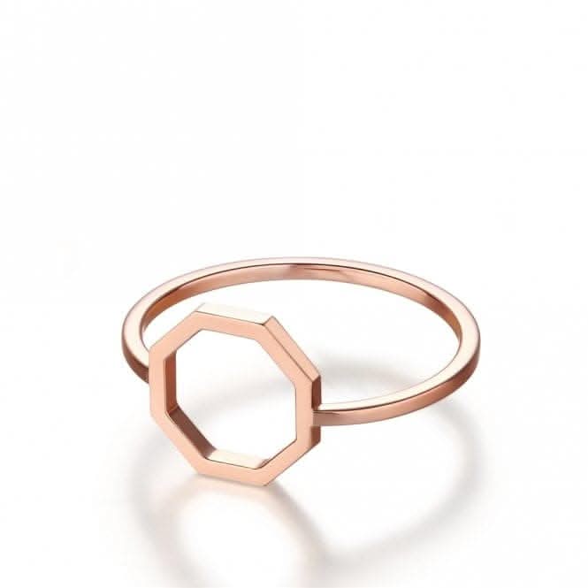 Okto Rose Gold P Ring OR18RG003P