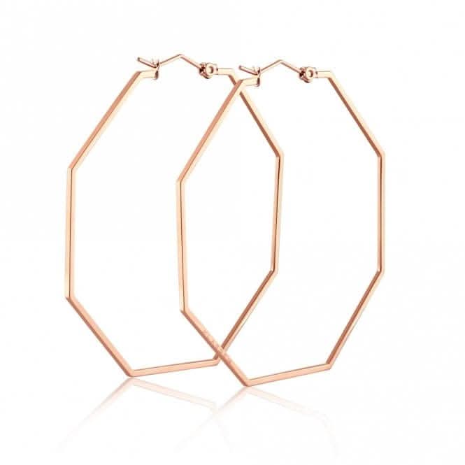 Okto Rose Gold Small Hoop Earring OE18RG001S