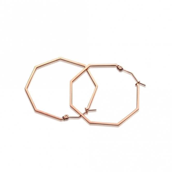 Okto Rose Gold Small Hoop Earring OE18RG001S