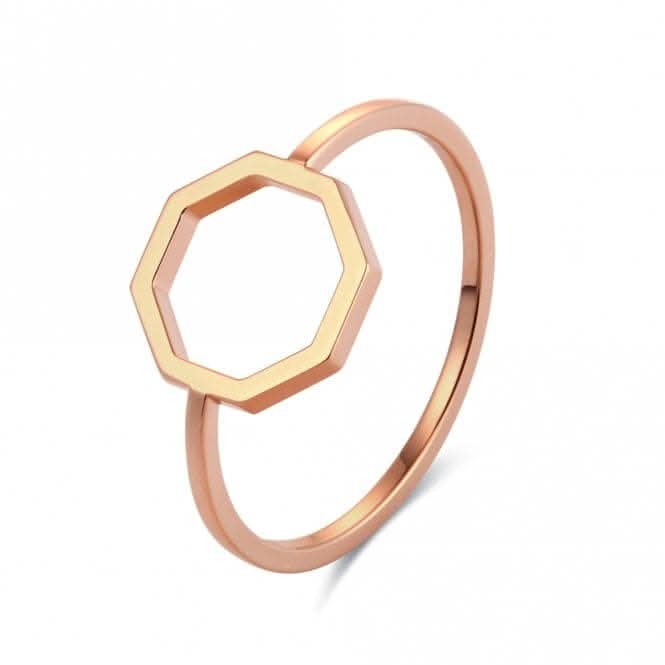 Okto Rose Gold Small Ring OR18RG003S