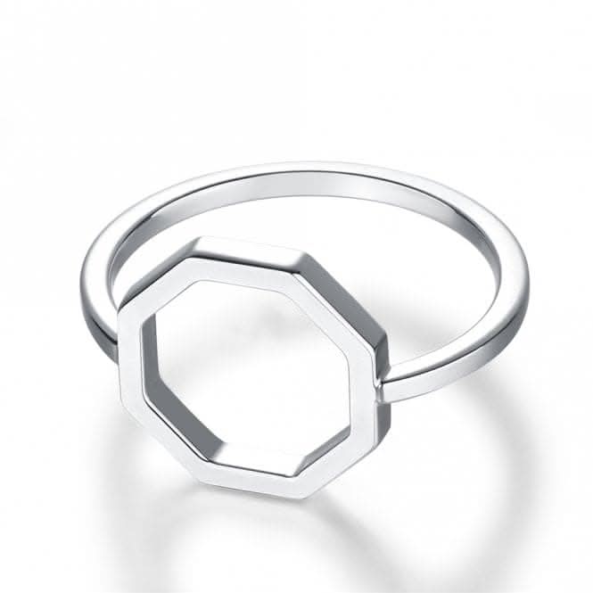 Okto Silver Large Ring OR18SR003L