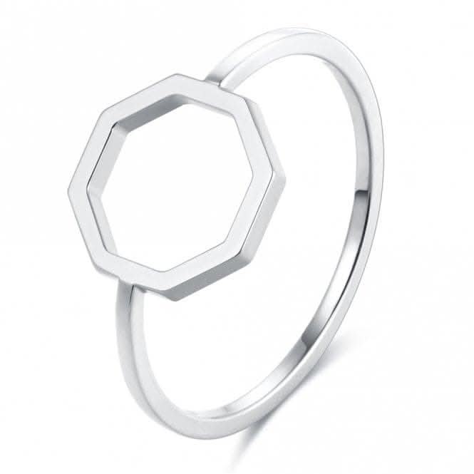 Okto Silver Large Ring OR18SR003L