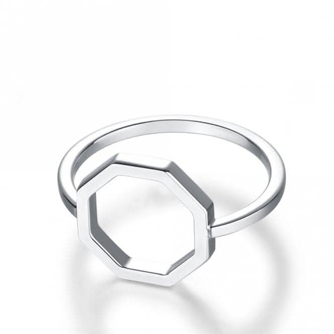 Okto Silver Medium Ring OR18SR003M