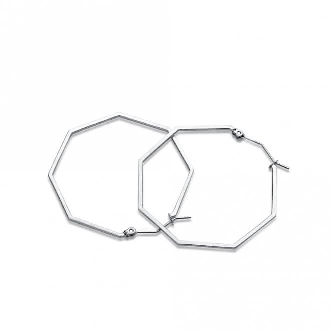 Okto Silver Small Hoop Earring OE18SR001S