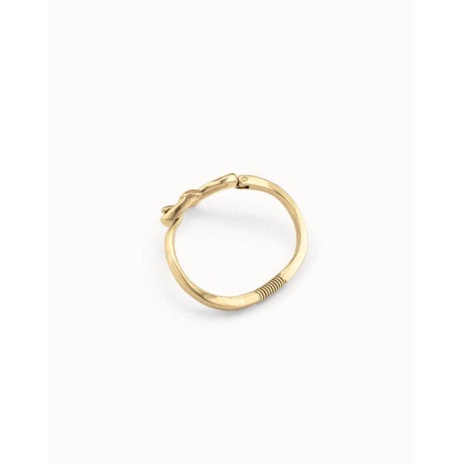 One Love Golden Metal BraceletUNOde50PUL2309ORO0000L