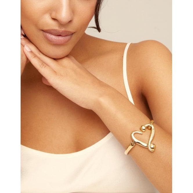 One Love Golden Metal BraceletUNOde50PUL2309ORO0000L