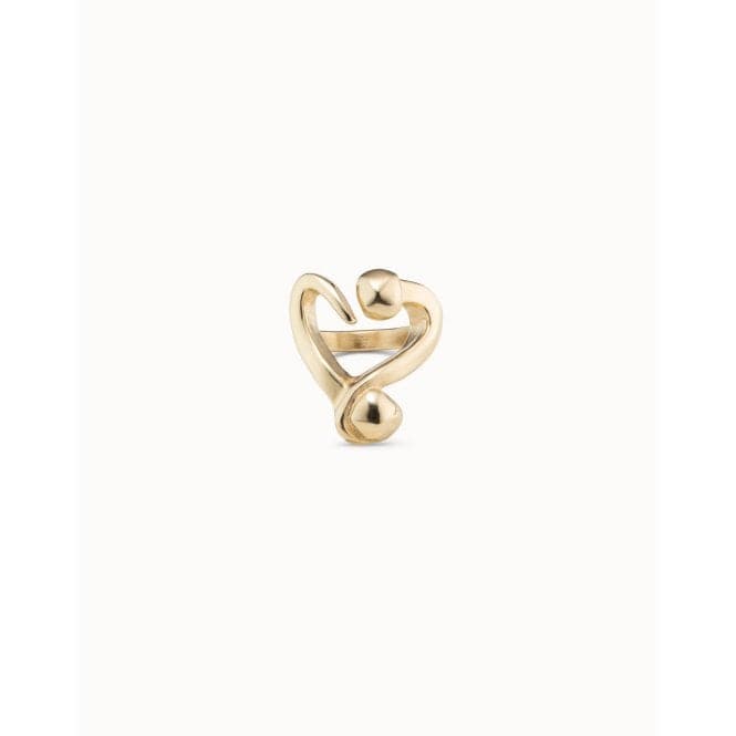 One Love Golden Metal RingUNOde50ANI0777ORO00012