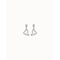 One Love Silver Metal EarringsUNOde50PEN0887MTL0000U