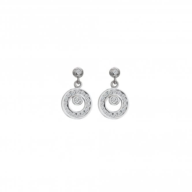 Orbit Drop Earrings DE744Hot DiamondsDE744