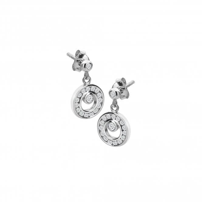 Orbit Drop Earrings DE744Hot DiamondsDE744