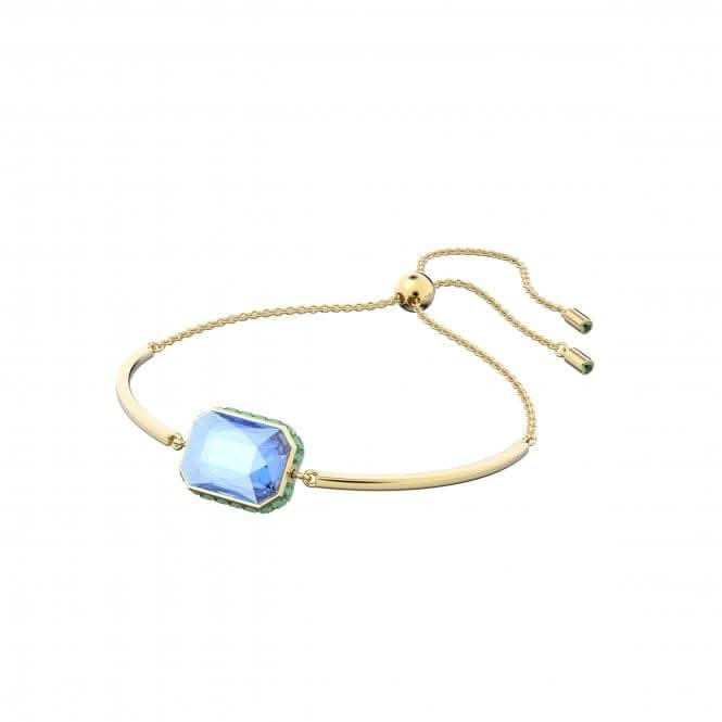 Orbita Octagon Cut CrystalGold Plated Bracelet 5616643Swarovski5616643