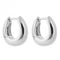 Organic Huggie Hoop Earrings E6240BeginningsE6240
