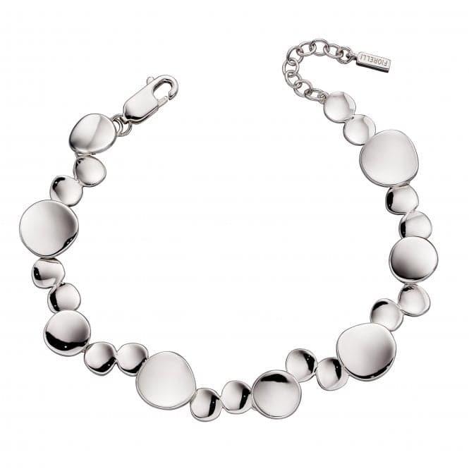 Organic Tennis Bracelet B5229Fiorelli SilverB5229