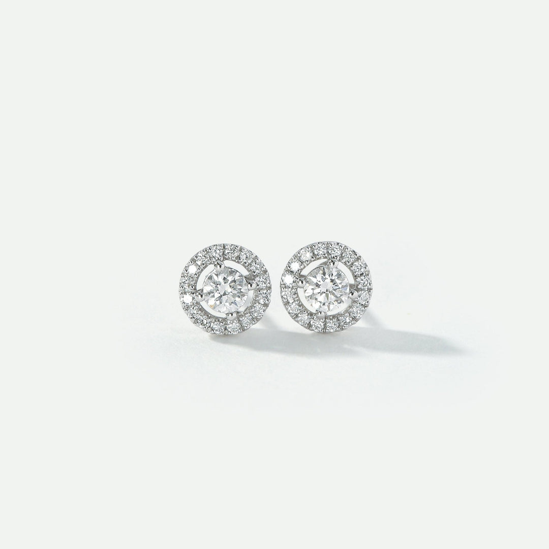 Orla | 9ct White Gold 0.50ct tw Lab Grown Diamond EarringsCreated BrillianceBA0071354