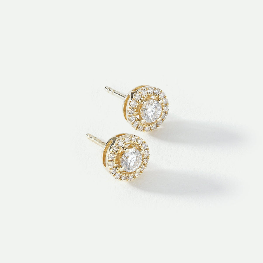 Orla | 9ct Yellow Gold 0.50ct tw Lab Grown Diamond EarringsCreated BrillianceBA0071787