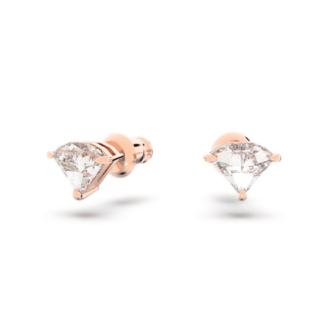 Ortyx Triangle Cut White Rose Gold - tone Plated Set 5643730Swarovski5643730