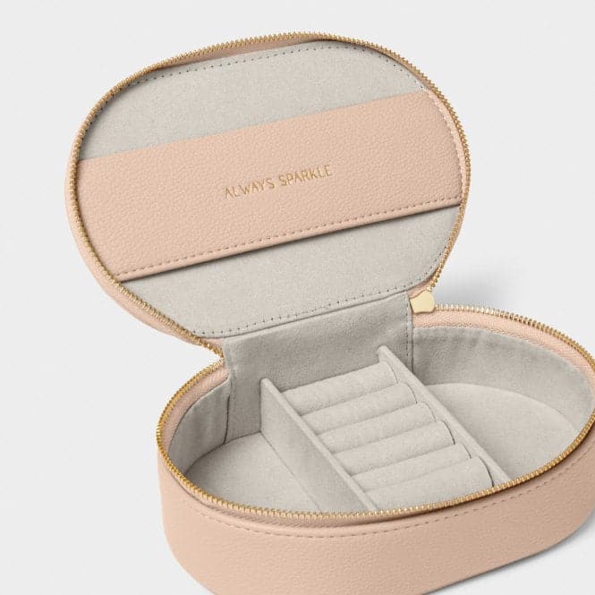 Oval Nude Pink Jewellery Box KLB3361Katie LoxtonKLB3361