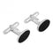 Oval Onyx Cufflinks V540BBeginningsV540B