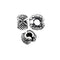 Oxidised Silver Flower Stopper S471StorywheelsS471