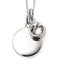 Beginnings Sterling Silver April Birth Stone Pendant P4593