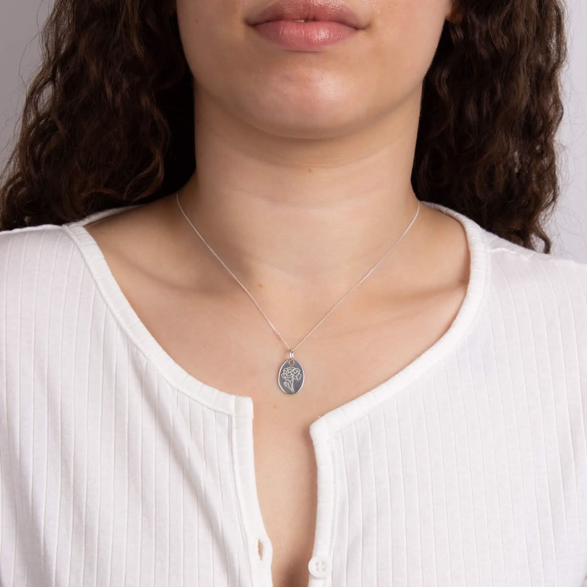 September Marigold Birth Blooms Pendant P5123BeginningsP5123