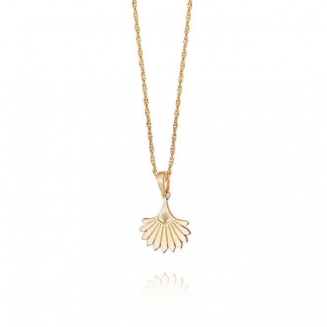 Palm Fan 18ct Gold Plated Necklace WN03_GPDaisyWN03_GP