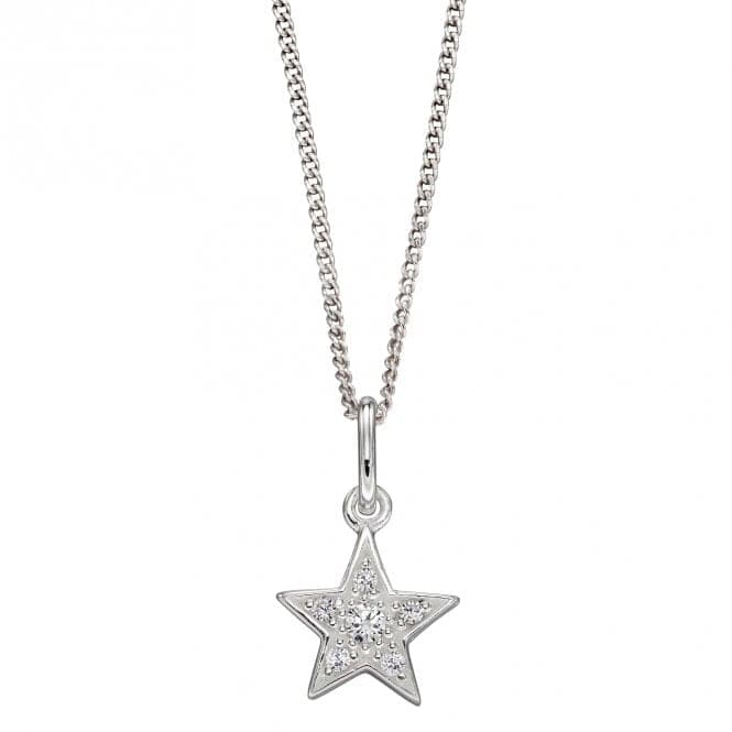 Pave Set Star Pendant with Zirconia P4974CBeginningsP4974C