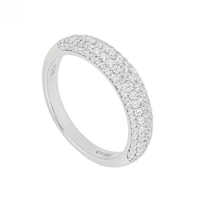 Pave Set Zirconia Dome RingDiamonfireR3811 16