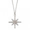 Pave Set Zirconia Starburst Necklace N4421CBeginningsN4421C