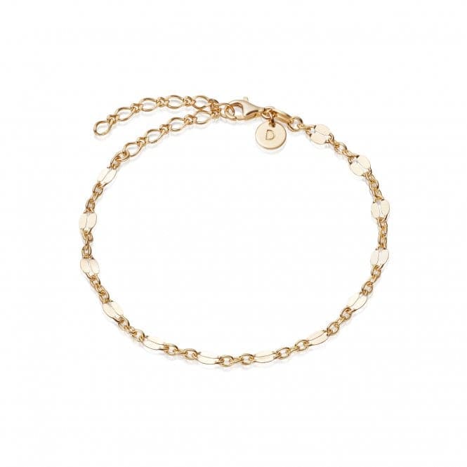 Peachy Chain 18ct Gold Plated Bracelet RBR08_GPDaisyRBR08_GP