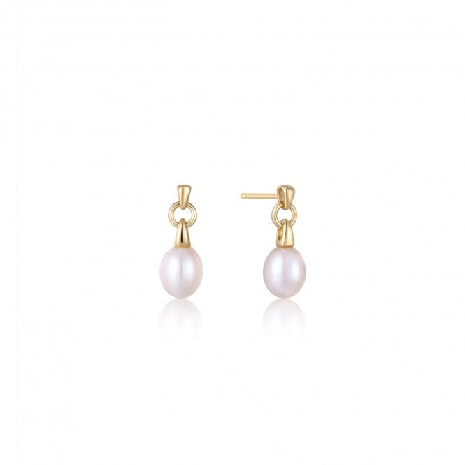 Pearl Drop Stud Earrings E043 - 02GAnia HaieE043 - 02G