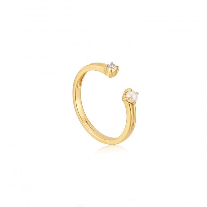 Pearl Sparkle Adjustable Ring R043 - 01GAnia HaieR043 - 01G